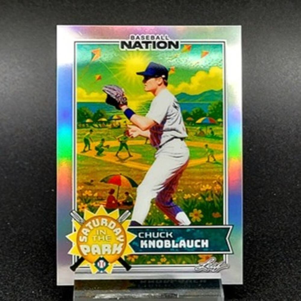Chuck Knoblauch 15/15 Saturday in the Park Minnesota Twins New York Yankees Star